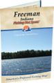 Lake Freeman (Carrol & White Counties), Indiana  Waterproof Map (Fishing Hot Spots)