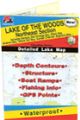 Lake of the Woods- Northeast Section, Ontario  Waterproof Map (Fishing Hot Spots)