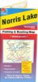 Norris Lake, Tennessee Waterproof Map (Fishing Hot Spots)