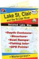 St. Clair/St. Clair River (MI/ON)  Waterproof Map (Fishing Hot Spots)
