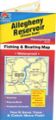 Allegheny Reservoir, Pennsylvania Waterproof Map (Fishing Hot Spots)