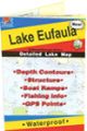 Lake Eufaula Map, Alabama/Georgia Waterproof Map (Fishing Hot Spots)