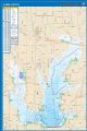 Lavon, Texas  Waterproof Map (Fishing Hot Spots)