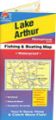 Lake Arthur, Pennsylvania Waterproof Map (Fishing Hot Spots)