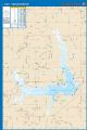 Thunderbird, Oklahoma  Waterproof Map (Fishing Hot Spots)