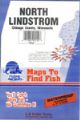 North Lindstrom Lake-Chisago Chain, Minnesota  Waterproof Map (Fishing Hot Spots)