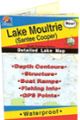Lake Moultrie (Santee Cooper), South Carolina  Waterproof Map (Fishing Hot Spots)