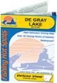 De Gray, Arkansas  Waterproof Map (Fishing Hot Spots)