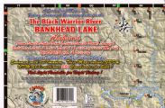 Black Warrior River and Bankhead Lake, Alabama Waterproof Map (Carto-Craft)