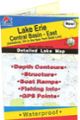 Lake Erie - Central Basin - East (Ashtabula, Ohio - New York State Line) Waterproof Map (Fishing Hot Spots)