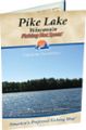 Pike Lake (Washington County), Wisconsin  Waterproof Map (Fishing Hot Spots)