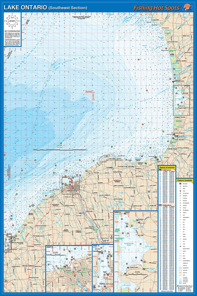 Fishing Hot Spots Topographic Maps