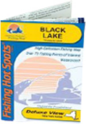 Black Lake (New York) Fishing Map