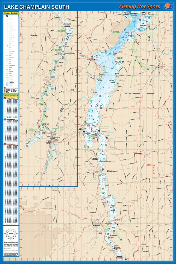 Fishing Hot Spots Topographic Maps