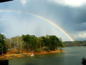 Oakachoy Creek Rainbow, Mar. 2, 2010