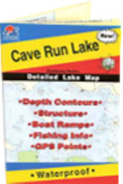  Cave Run Lake Fishing Map : Sports & Outdoors