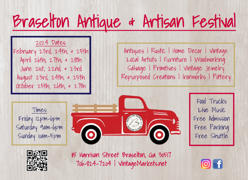 Braselton Antique Festival 2025 Tickets