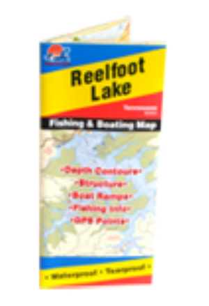 Reelfoot Lake, Tennessee Waterproof Map (Fishing Hot Spots) – Lake