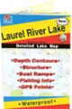 Laurel River Lake, Kentucky Waterproof Map (Fishing Hot Spots)