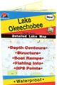 Lake Okeechobee, Florida Waterproof Map (Fishing Hot Spots)