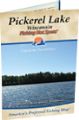 Pickerel Lake (Oneida Co.), Wisconsin  Waterproof Map (Fishing Hot Spots)
