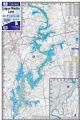 Logan Martin Lake, Alabama Waterproof Map (Kingfisher)