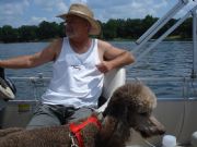 Logan Martin Lake&nbsp;Me and Fozzy going for a ride