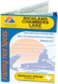 Richland Chambers Lake, Texas Waterproof Map (Fishing Hot Spots)