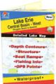 Lake Erie - Central Basin - West (Ruggles Beach to Geneva), Ohio  Waterproof Map (Fishing Hot Spots)