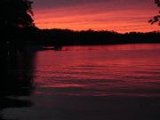 Lake Martin&nbsp;Sunset in Tallassee slough