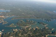 Lake Martin&nbsp;Acapulco Rock Island and Chimney Rock Island