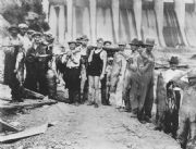 Wilson Lake&nbsp;Fish catch near Wilson Dam on the Tennessee River around 1940