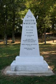 Wheeler Lake&nbsp;Joe Wheeler monument at Joe Wheeler State Park