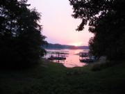 Lake Lanier&nbsp;Sunset over Lanier Park, just East of Buford Dam