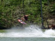 Lake Martin&nbsp;Anonymous wake boarder gives us a show.