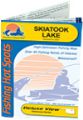 Skiatook Lake, Oklahoma  Waterproof Map (Fishing Hot Spots)