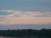 Demopolis Lake&nbsp;skyline above the lake