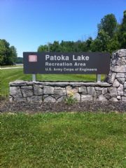 Patoka Lake&nbsp;Corps entrance