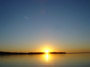 Wheeler Lake&nbsp;Sunset near the dam