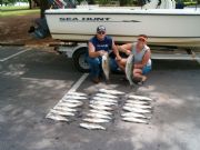 Lake Hartwell&nbsp;Happy customers of Phil Whitts Guide Service