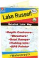 Lake Russell, Georgia / South Carolina Waterproof Map (Fishing Hot Spots)