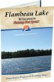 Flambeau Lake (Vilas County), Wisconsin  Waterproof Map (Fishing Hot Spots)