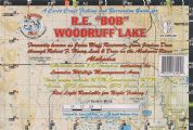 R.E. Bob Woodruff Lake Waterproof Map (Carto-Craft)