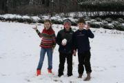 Lake Martin Having FUN in the snow