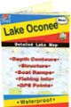 Oconee Lake, Georgia Waterproof Map (Fishing Hot Spots)
