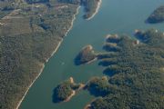 Lake Martin&nbsp;Acapulco Rock Island and Chimney Rock Island