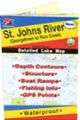 St. Johns River, Florida (Georgetown to Rice Creek) Waterproof Map (Fishing Hot Spots)