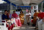 Wheeler Lake&nbsp;A group from India on the Nautical Wheeler Cruises