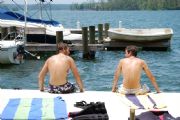 Lake Martin&nbsp;brothers in the sun
