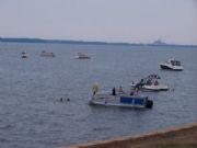 Wheeler Lake&nbsp;Boats begin gathering at Bay Hill Marina for the fireworks